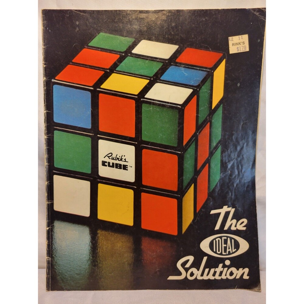 Rubik's Cube The Ideal Solution Booklet 1981 READ